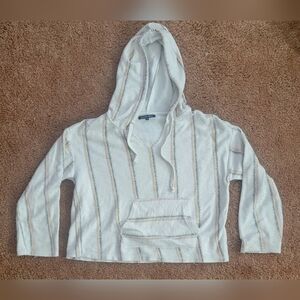 💜4/$20💜Ocean Drice linen hoodie